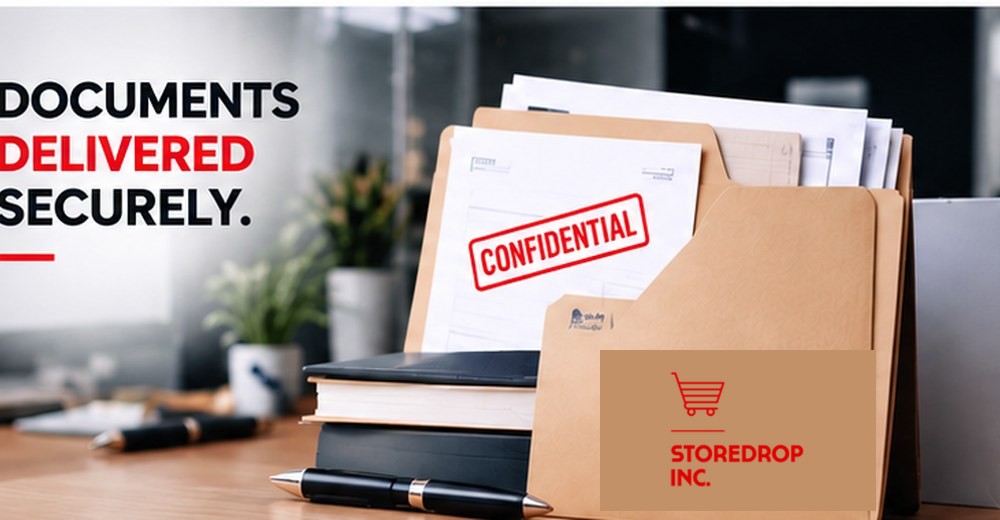 Secure document delivery