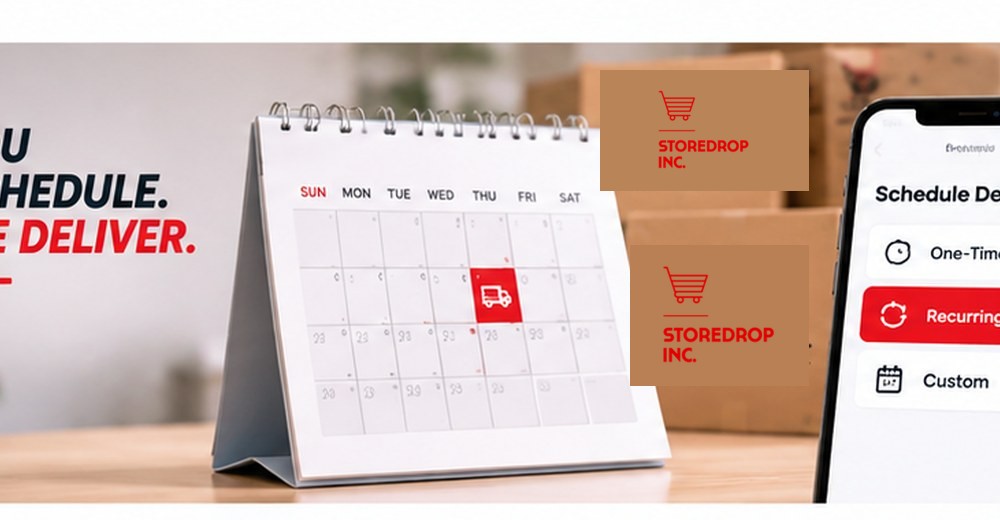 Scheduled delivery planning